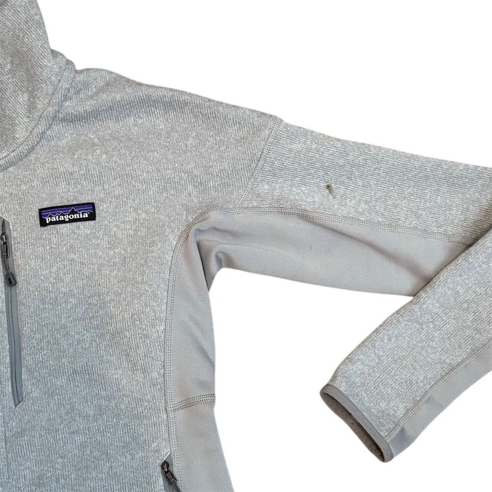 Patagonia Women's Gray Full Zip Fleece Jacket Size S Casual Travel - Picture 3 of 9